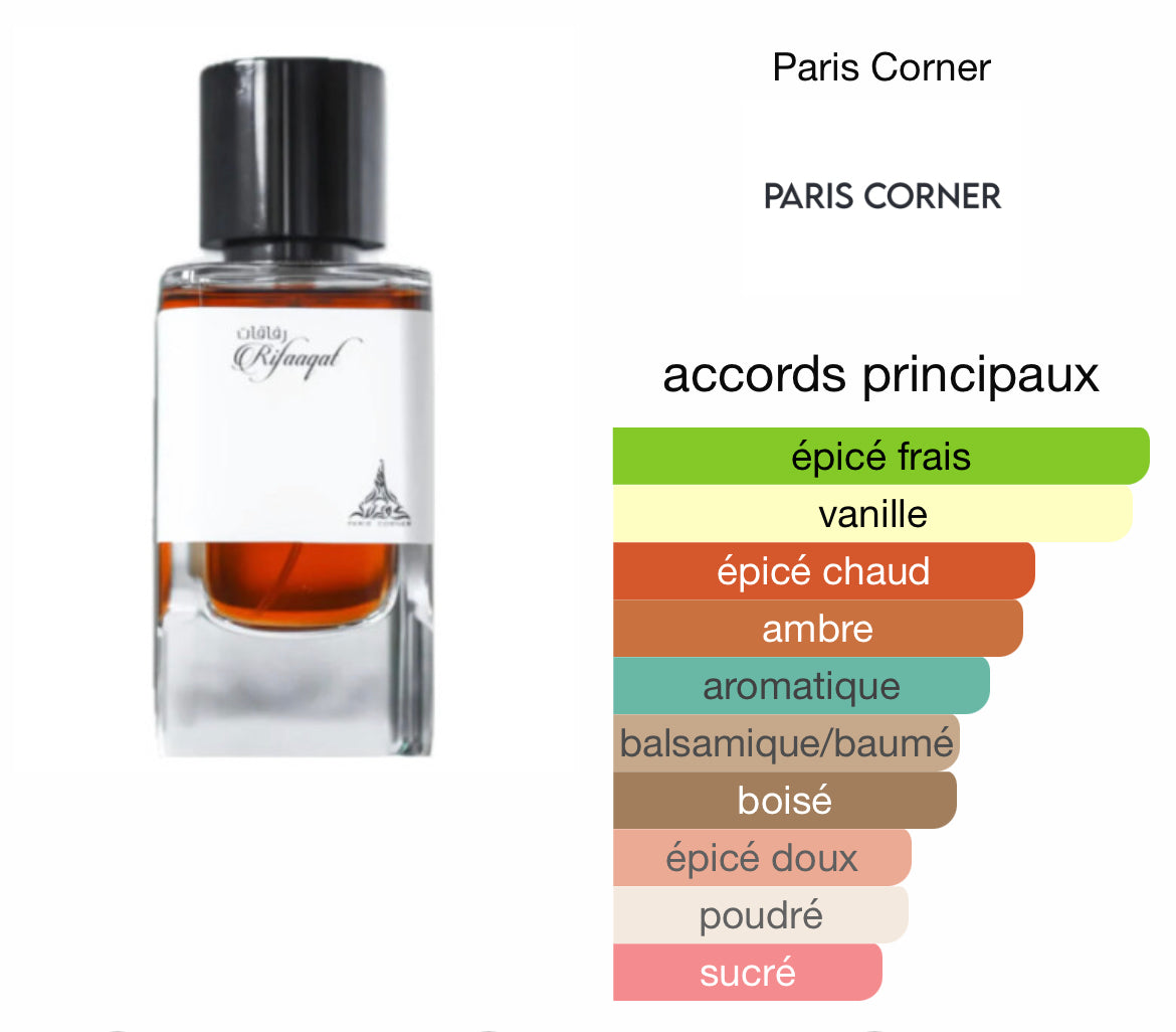 Rifaaqat Paris Corner